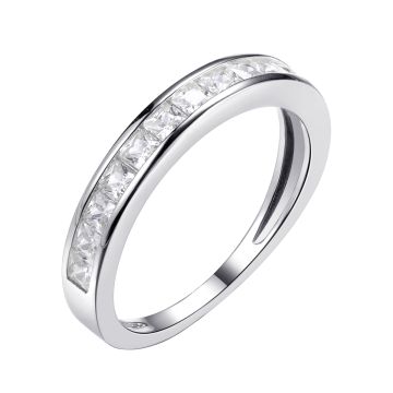 Кольцо из серебра с фианитом Spark Line