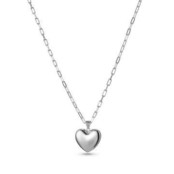 Колье из серебра Heart
