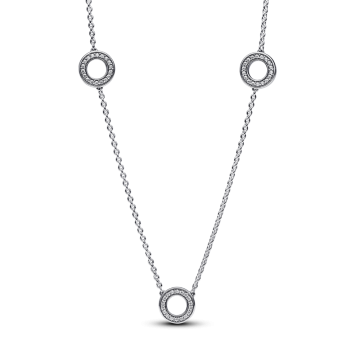 Колье на цепочке Pavé Circles
