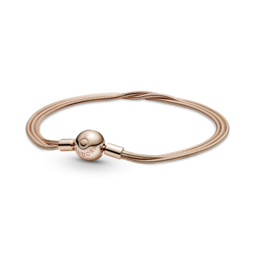 Тройной браслет Moments в Pandora Rose