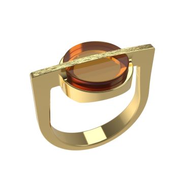 Кольцо тонкое из серебра