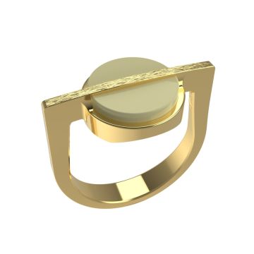 Кольцо тонкое из серебра