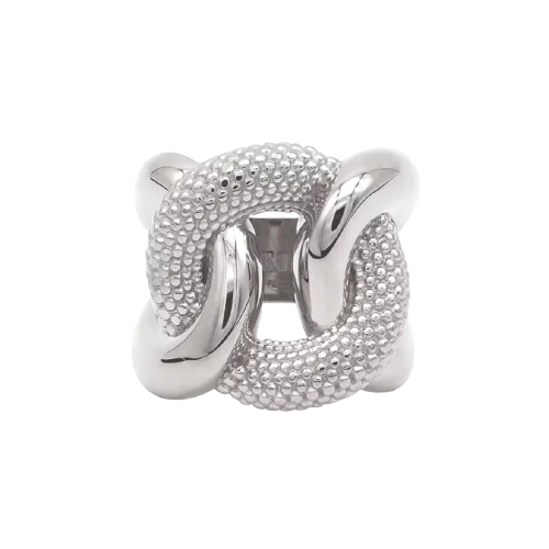 Кольцо из серебра Kink silver