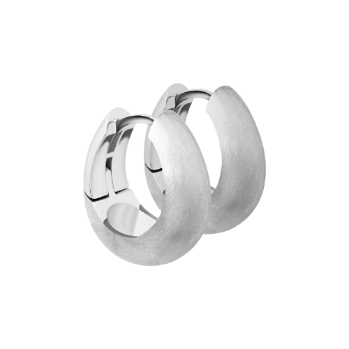Серьги из серебра Hollywood Satin Silver