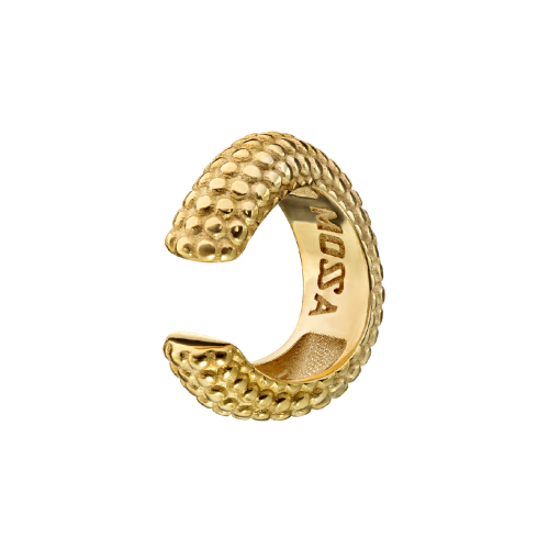Кафф из серебра с позолотой Get Naked Gold