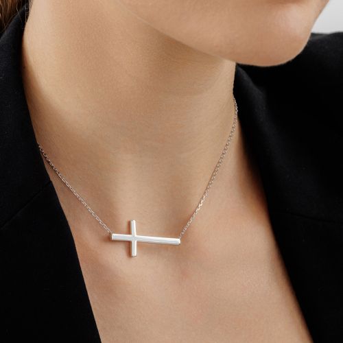 Колье из серебра