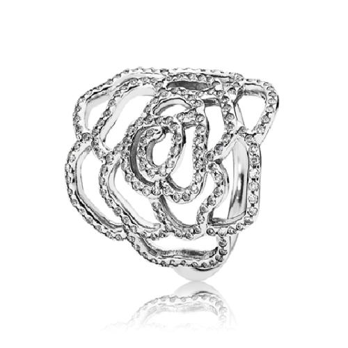 Кольцо "Блистательная роза"