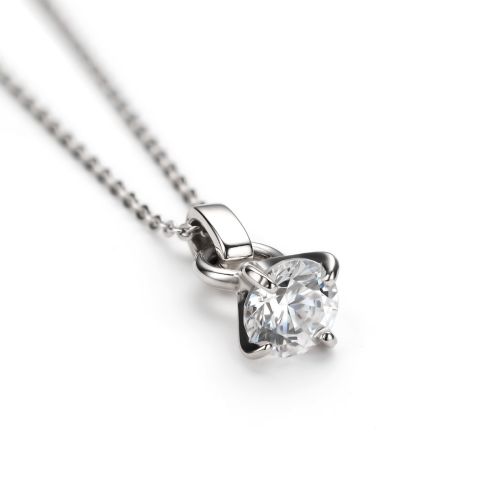 Колье из серебра с фианитами Premium Quality