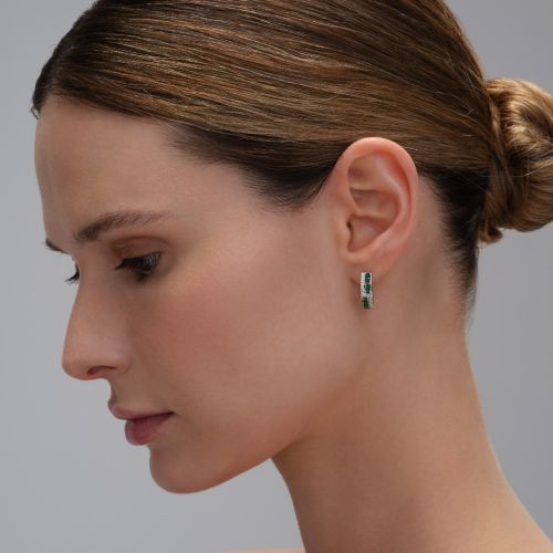 Серьги из серебра Spark Line