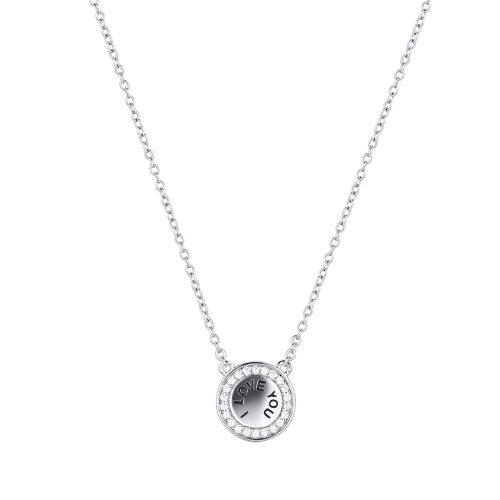 Колье из серебра Heart