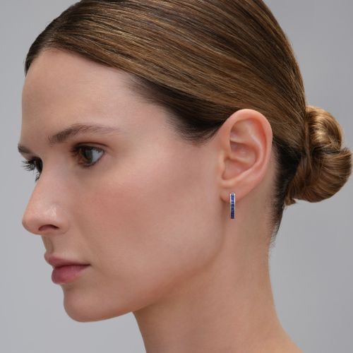 Серьги из серебра Spark Line