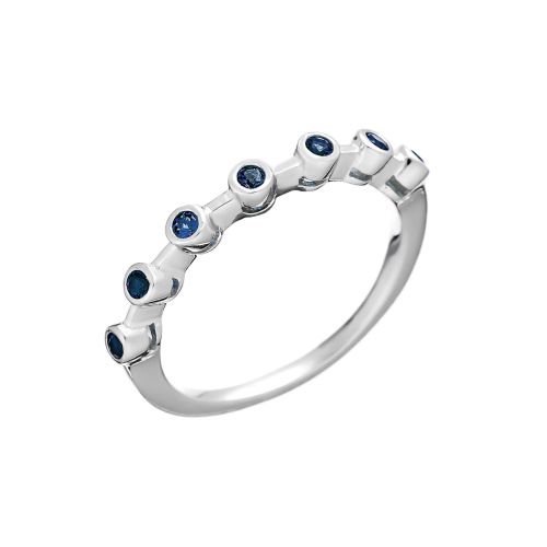 Кольцо из серебра с сапфиром Spark Line
