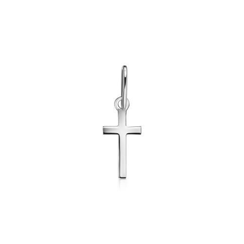 Подвеска Cross из серебра на цепь, колье, браслет в форме крестика