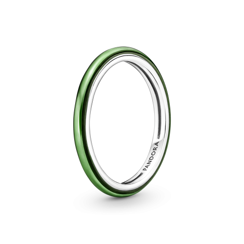 Наборное кольцо Pandora ME Laser Green