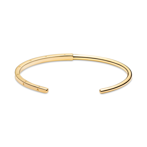 Браслет-бэнгл открытый "Логомания" в Pandora Shine