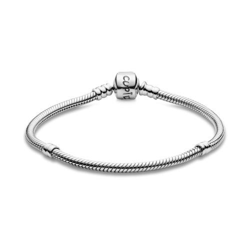 Браслет-змейка из серебра