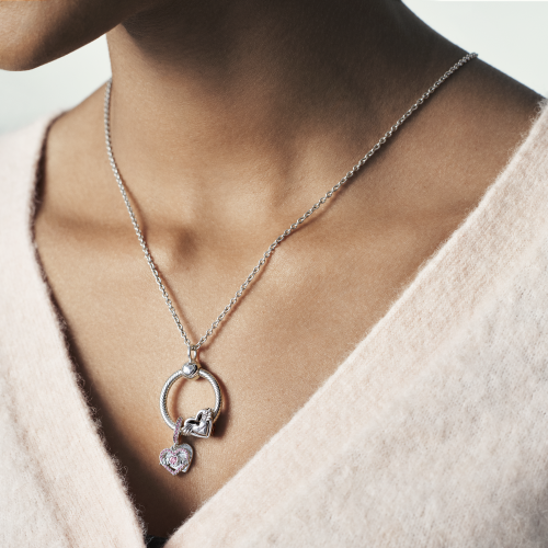 Кулон Moments "Pandora O" малый с сердцем