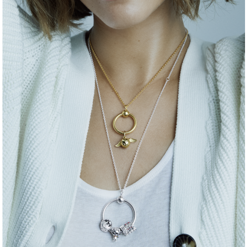 Кулон Moments "Pandora O" малый с сердцем